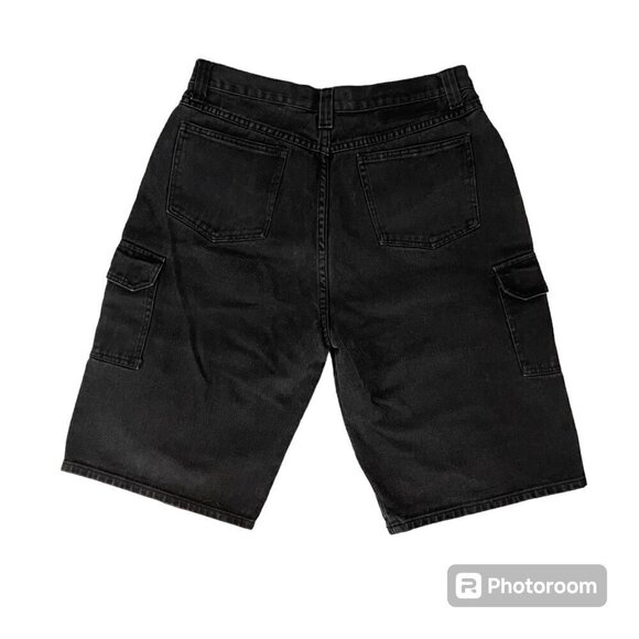 Vintage Countdown Jean Shorts Mens Size 34 Denim Y2K Cargo Baggy Grunge Gorpcore - Picture 2 of 6